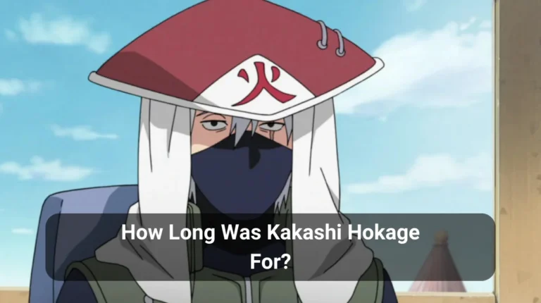 How Long Was Kakashi Hokage For?