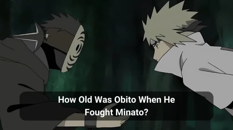 How Old Was Obito When He Fought Minato?