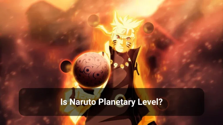 Is Naruto Planetary Level?